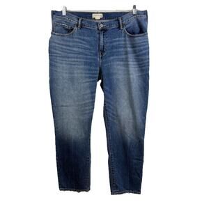 Hatch Maternity 32 Under The Belly Straight Leg Frayed Hem The Crop Jeans Denim